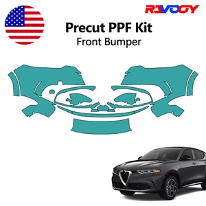 For Alfa Romeo Tonale 2023-2025 Front Bumper Paint Protection Film Precut PPF - Picture 1 of 8