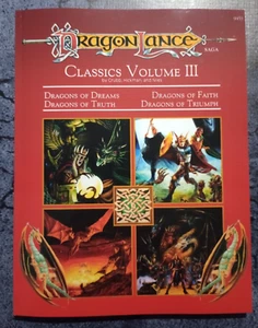 DLC3 Dragonlance Classics Volume III Advanced Dungeons Dragons AD&D 2nd Edition - Imagen 1 de 10