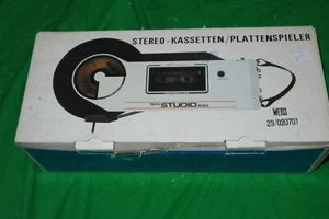 Sky Studio 830 Portable Cassette and Record Player Turntable - Picture 1 of 23