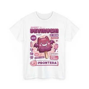 Deviruchi Ice Cream Unisex T-Shirt. Ragnarok Online Video Game. Slime. Poring. - Picture 1 of 5