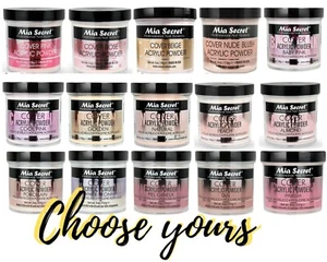 Mia Secret Acrylic Powder Cover ( 4 oz ) - CHOOSE FROM 15 COLORS - Picture 1 of 16