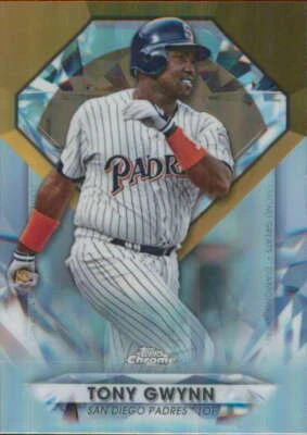 2022 Topps Chrome Update Diamond Greats #DGC-44 Tony Gwynn San Diego Padres - Image 1 of 2