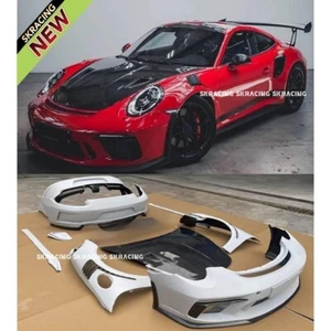 For Porsche 911 991 Hood Front Rear Bumper Fenders Side Skirt Side Vent Bodykits - Picture 1 of 14