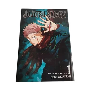 JUJUTSU KAISEN VOL 1 MANGA GEGE AKUTAMI ENGLISH - Picture 1 of 6