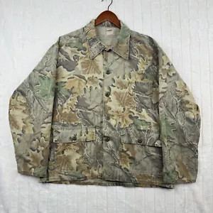 Vtg Ranger Shirt Mens Large Advantage Wetlands Camo Hunting Made USA Long Sleeve - Picture 1 of 11