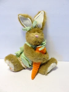 Nuevo con etiquetas Boyds Bear TJ's Mejor Vestido: 10"" Milagro GardenGlow Rabbit - Imagen 1 de 4
