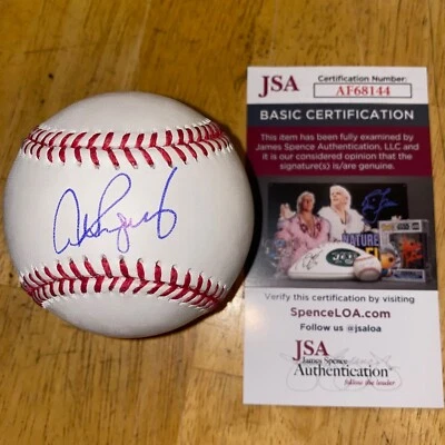 ALEX RODRIGUEZ SIGNED / AUTOGRAPHED RAWLINGS OFFICIAL BASEBALL JSA COA YANKEES - Image 1 of 2