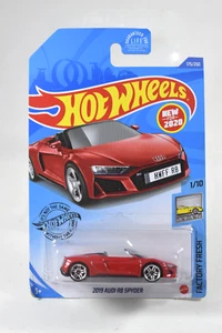 Hot Wheels Factory Fresh Red 2019 Audi R8 Spyder 1/10 1/64 Diecast - Imagen 1 de 3