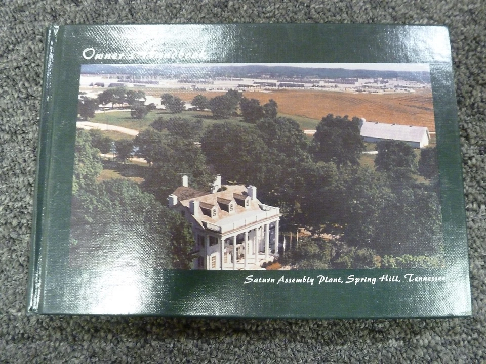 1998 Saturn S-Series SL SL1 SL2 Sedan Owner Operator Manual User Guide 1.9L xz - Image 1 of 1