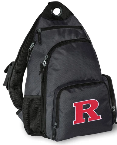 RUTGERS Backpack RU Mono Strap Bag COMFORTABLE CROSSBODY STYLE - WELL MADE! Cover