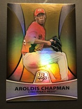2010 Bowman Prospects Aroldis Chapman Cincinnati Reds #BP10 Baseball Card