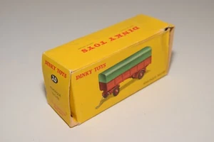 BB 1:43 DINKY TOYS 70 TRAILER BACHEE TRAILER ORIGINAL EMPTY BOX ONLY EXCELLENT - Picture 1 of 7