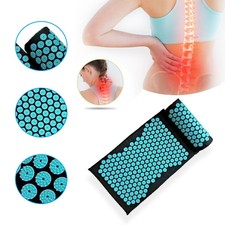 Agopuntura Massaggio Cuscino Yoga Tappetino Corpo Muscolo Tensione Spike Pad Set