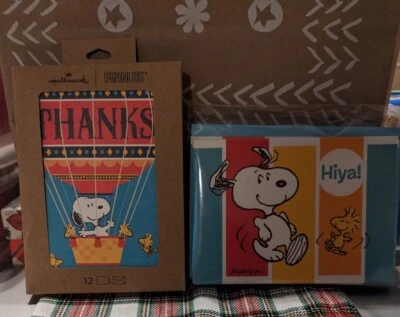 'Peanuts Snoopy' Greeting Card Set Hallmark - Image 1 of 4
