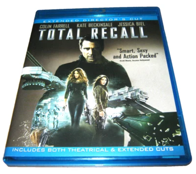 Total Recall - Colin Farrell - 2 Disc - US Release - Near Mint Blu-Ray Region A - Image 1 of 2