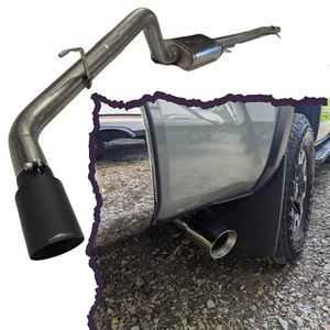 Sistema de escape trasero de salida lateral único Toyota Tacoma 3" Cat, 3,5 L 2016 - 2023 - Imagen 1 de 3
