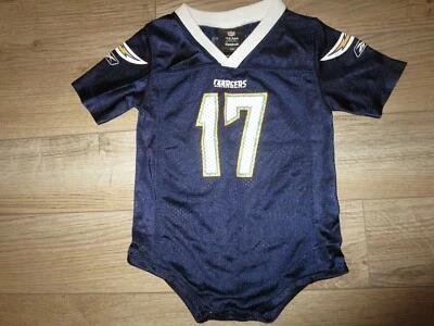 Philip Rivers #17 Los Angeles Chargers NFL Reebok Jersey Toddler Baby 18m - Image 1 of 2