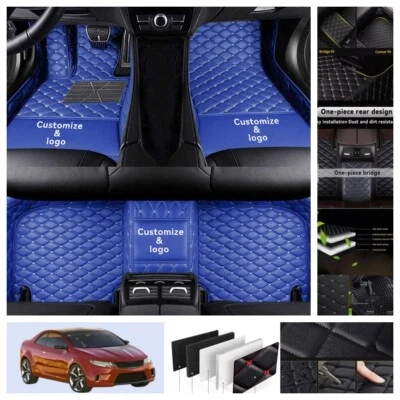 Custom For Kia Spectra 2004-2010 Car Floor Mats Waterproof Liners Carpets Rugs — 第 1/4 张图片