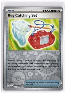 Pokemon TCG Bug Catching Set 143/167 Sv06: Twilight Masquerade Reverse Holo - Picture 1 of 1