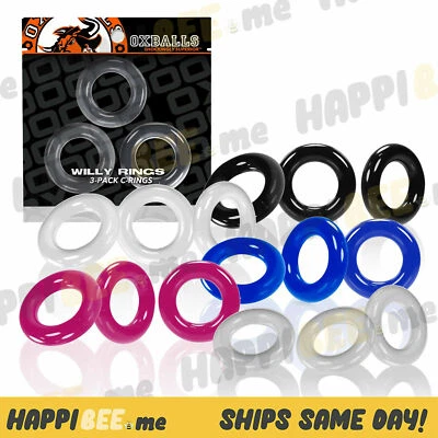 Oxballs WILLY RINGS + FAT WILLY RINGS🍯HUJ Anillo en C para Polla Pene Bola Estirador Anillo Foto 1 de 4