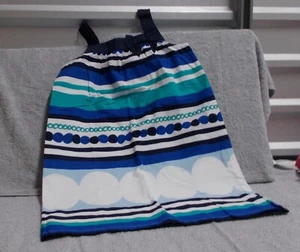 NEW GYMBOREE SUMMER DRESS WITH FUN CIRCLES & STRIPES SIZE 12 - Picture 1 of 1