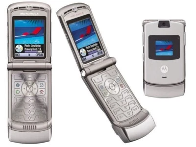 BRAND NEW MOTOROLA V3 RAZR PHONE - UNLOCKED - BLUETOOTH - GPRS  - FAULTY - Image 1 of 4