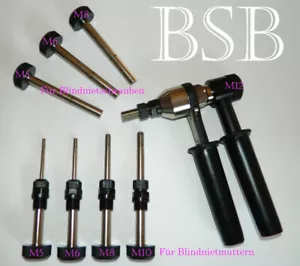 Blindnietmutternzange Ratsche M5-M12 Nietmutterzange Nietmutterngerät Angebot - Bild 1 von 4