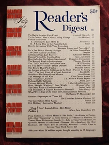 Readers Digest July 1969 Twin Towers Tallulah Bankhead Anita Loos Ted Williams - Picture 1 of 1