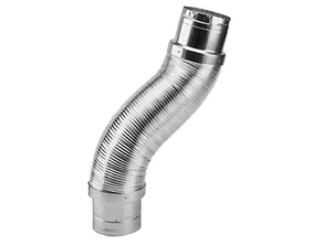 Metal-Fab 5"x48" B-Flex B-Vent Connector MFG# MDWF0504 LP Gas HVAC Double Wall - Picture 1 of 1