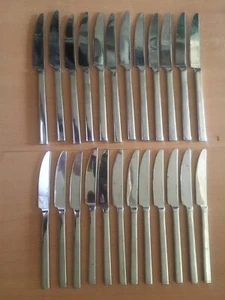 Menümesser Hepp 24 Stück gebraucht ca 23 cm - Bild 1 von 3