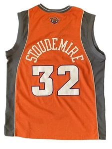 Nike Phoenix Suns Amare Stoudemire NBA Jersey Men's Large Swingman +2" Orange - Picture 1 of 8