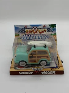 The Chevron Cars Woody Wagon Car w/ Surf Board Vintage 1999 - Picture 1 of 11