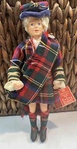 "Muñeca Disfraz Peggy Nisbet Charles Edward Stewart Bonnie Prince Charles H/279 9""" - Imagen 1 de 8