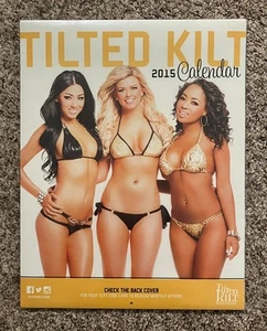 RARE 2015 Tilted Kilt Calendar Sexy Lingerie Swimsuit Bikini Girls HTF Very RARE - Picture 1 of 9