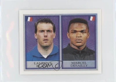 1998 Merlin's Official England Laurent Blanc Marcel Desailly #212 - Image 1 of 2