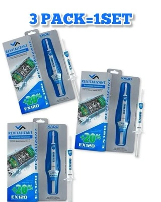 Set of 3 pcs. XADO gel Revitalizant EX 120 Automatic Transmissions - Image 1 of 2