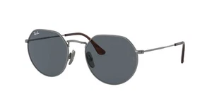 Sonnenbrille Ray-Ban Jack Titanium Gunmetal Blue RB8165 9244R5 - Picture 1 of 4
