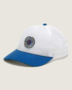 Brand New Vans Authentic Mesh Trucker Hat True Blue - Picture 1 of 2