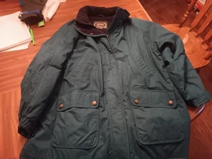 Vintage Mens Pacific Trail Hooded Coat Size XXL- Teal (25-1416) - Picture 1 of 4
