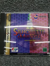 Treasure Sega Saturn Soft Silhouette Mirage Used