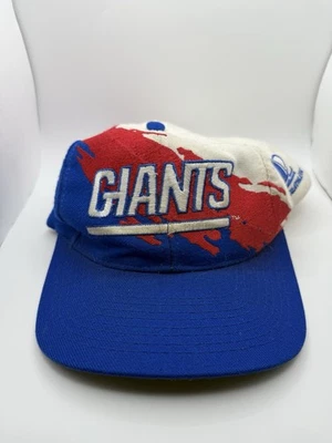 Sombrero de colección de los New York Giants para hombre con logotipo azul atlético Splash Pro Line NFL Foto 1 de 4