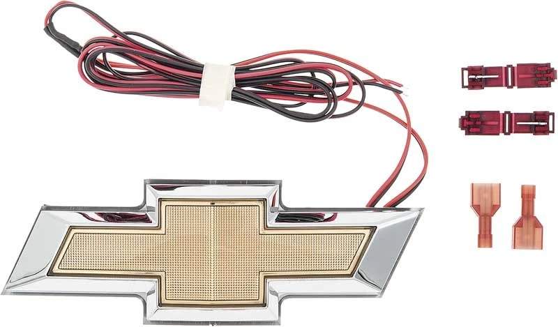 2010-13 Camaro Illuminated Rear Bow Tie Green - Image 1 of 1