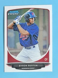 2013 Bowman Chrome Byron Buxton Minnesota TWINS Rookie Karte #BCP1 - Bild 1 von 2