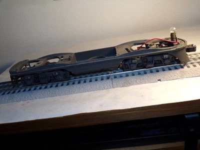 Vintage Original Lionel 2344 F3 Dummy A unit chassis with trucks 1950 - Image 1 of 4