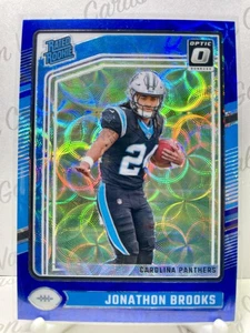 2024 Donruss Optic Blue Scope #258 Jonathon Brooks Carolina Panthers - Bild 1 von 2