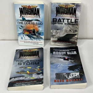 Wingman Buch Lot 19 20 21 Rogue War Strike Masters Mack Maloney Taschenbuch - Bild 1 von 7