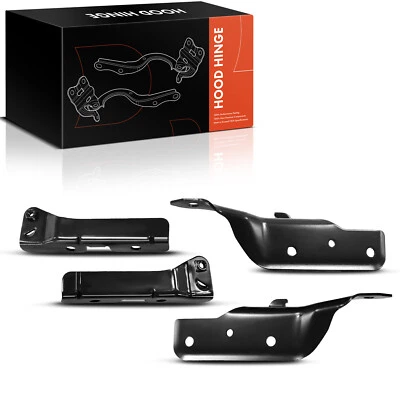 Bisagra de capó 4 piezas para Chevrolet Impala Monte Carlo delantera izquierda y derecha superior + inferior Foto 1 de 4