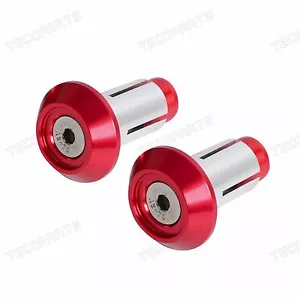 CNC Handlebar End Plugs Cap Blocks for Honda CR CRF 125 250 230 450 XR 400 600 - Bild 1 von 5