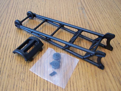 For Traxxas Drag Slash Wheelie Bar with LCG Chassis Mount w/2 Sets Wheels Wheely - Image 1 of 4