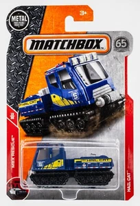 2018 Matchbox #66 Hail Cat™ MATTE BLUE | EMERGENCY VEHICLE 5 | FSC - Picture 1 of 1